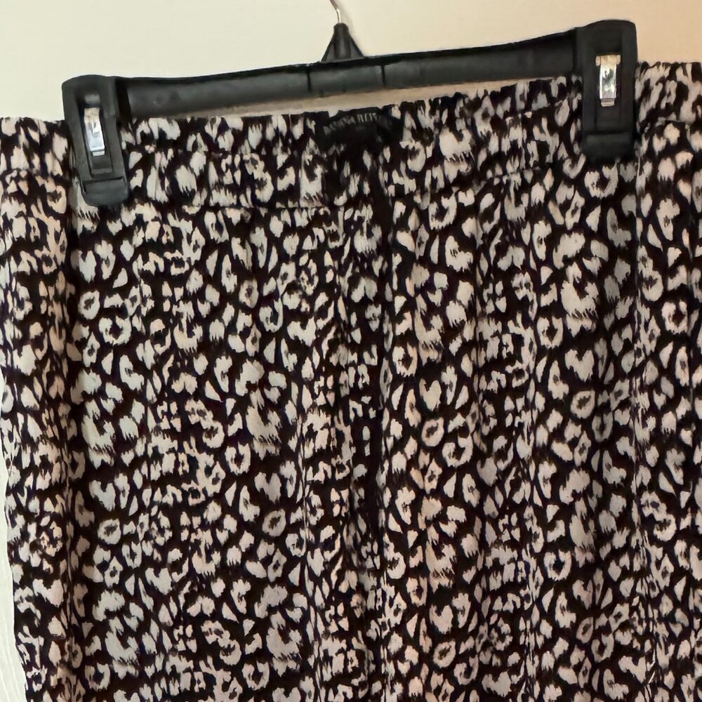 Banana Republic leopard print  loose fit pants
